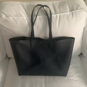 YSL Shopper Tote- Navy Blue